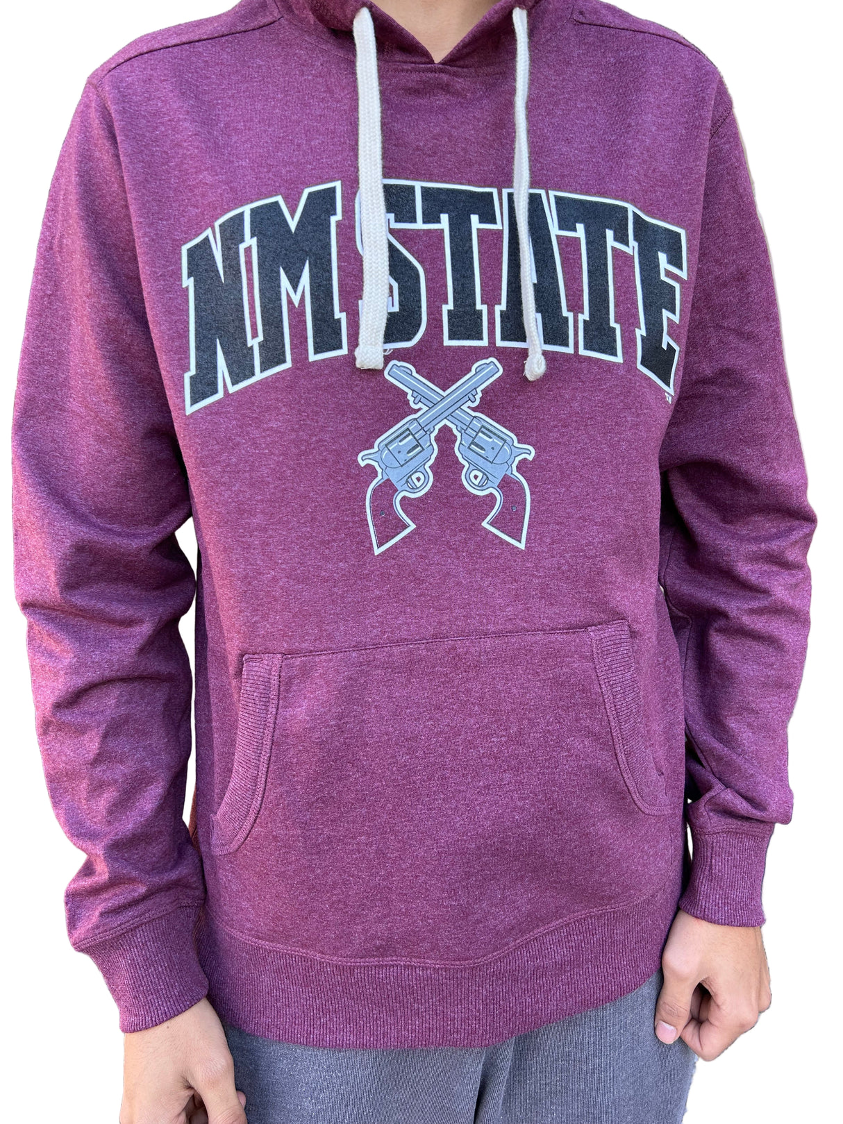 NM State Cross Pistols Hoodie