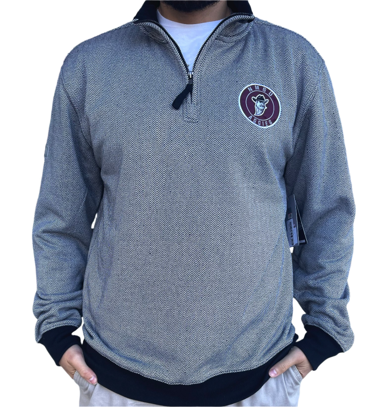 NMSU Aggies Long Sleeve 1/4 Zip Jacket