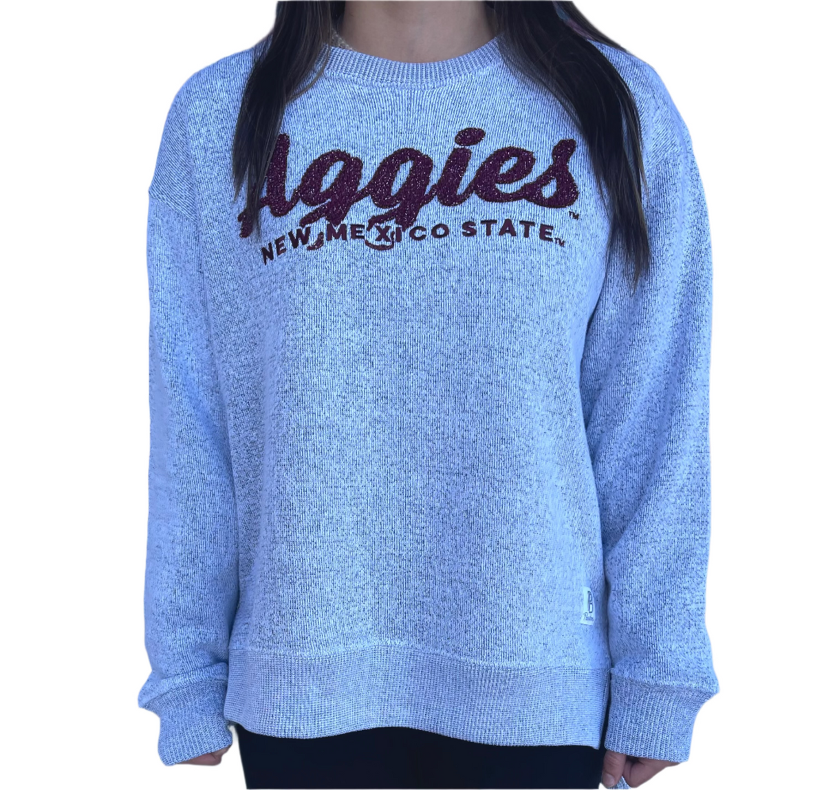 NM State Aggies Oversized Torrington Crew