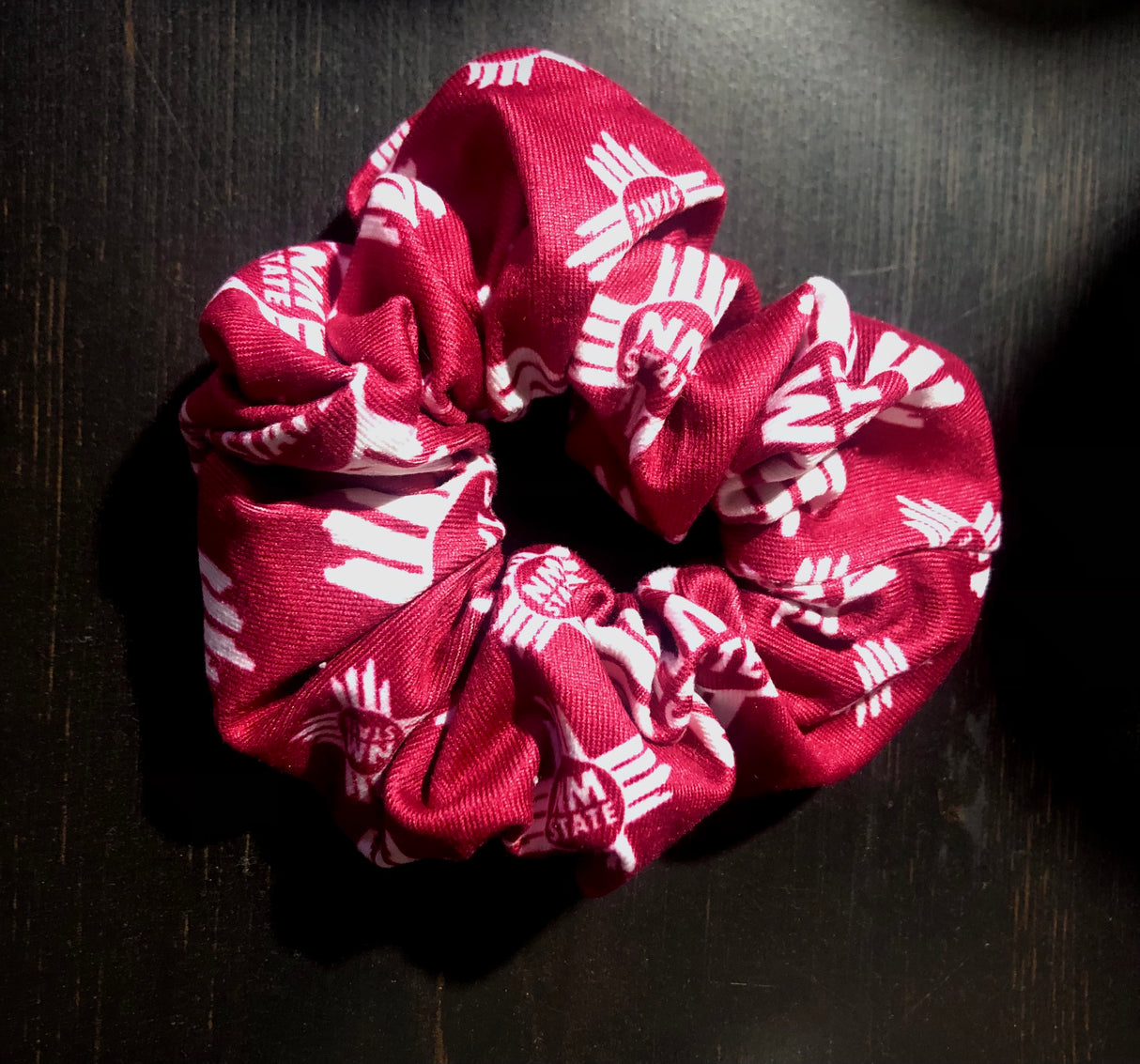 NM State Zia Scrunchie