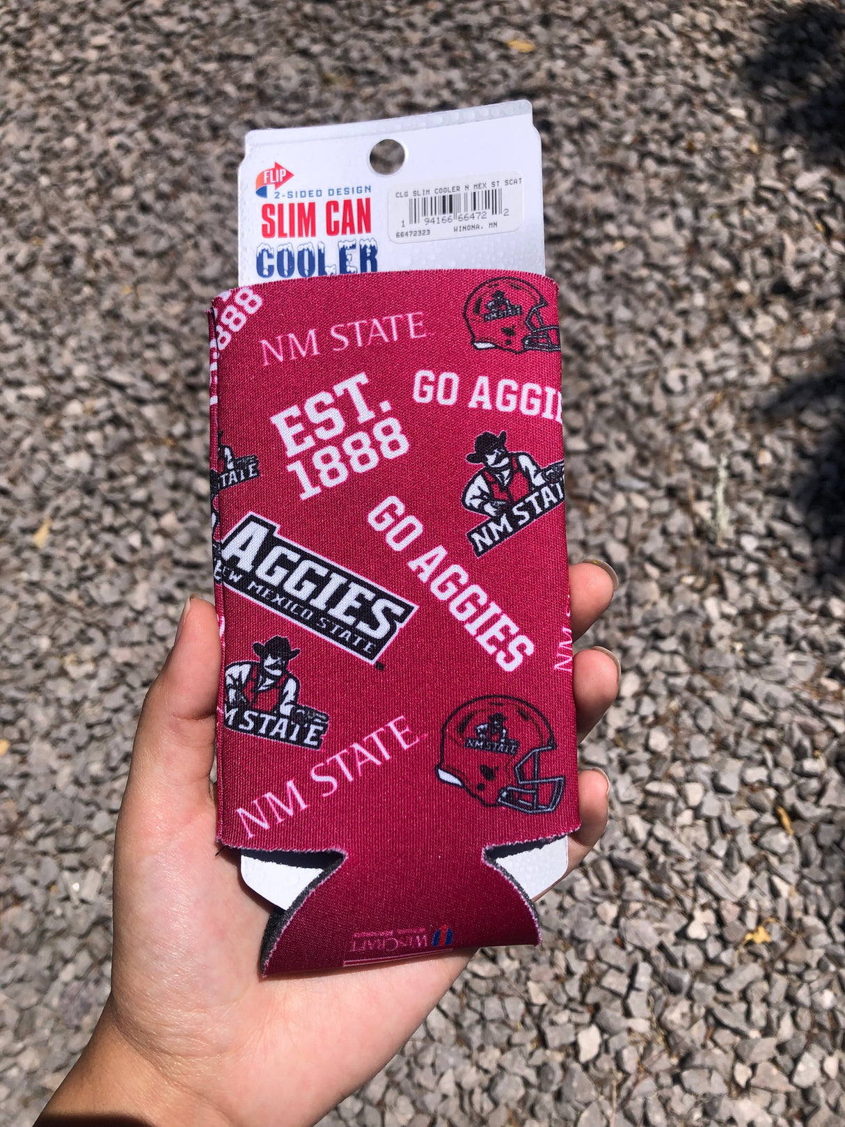 NM State Aggies Slim Cooler
