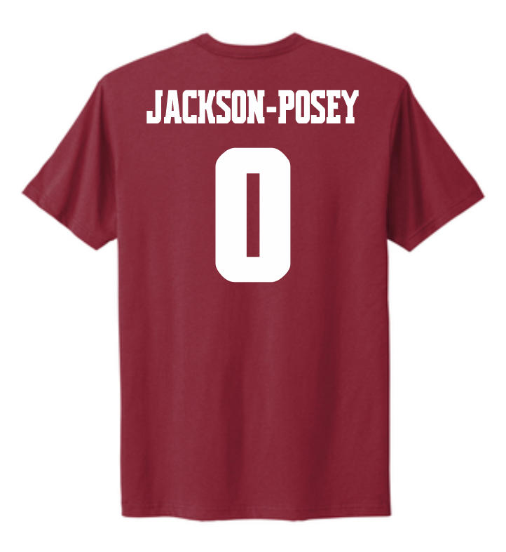 Jaylin Jackson-Posey #0 Men's Basketball NM State Tee