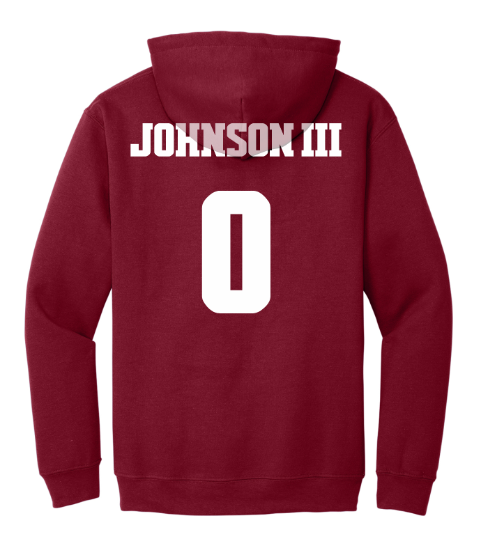 PJ Johnson III #0 Football Hoodie