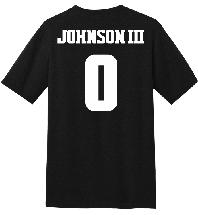 PJ Johnson III #0 Football NM State Tee