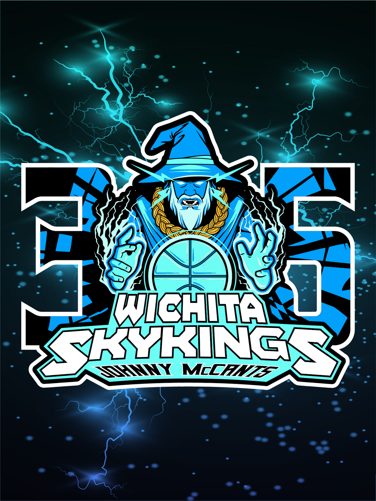 Johnny McCants Sign 12x16