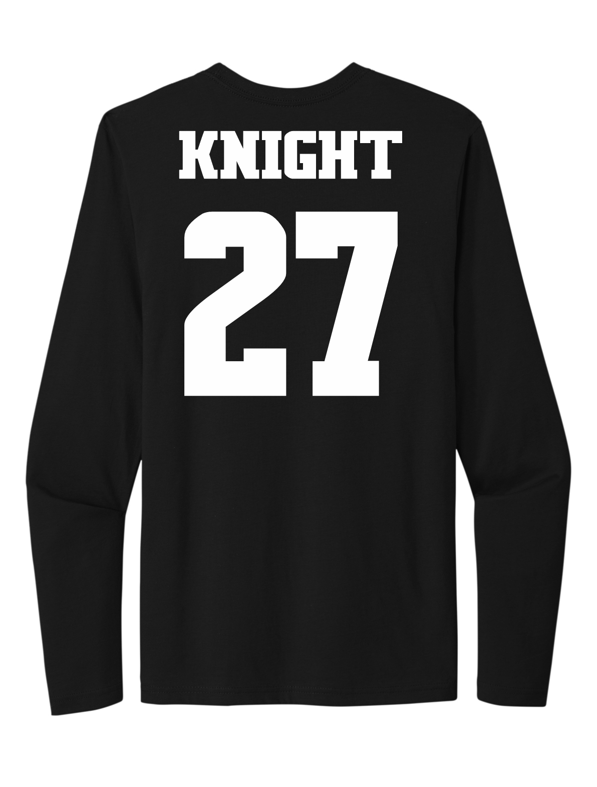 Paige Knight #27 Softball Stitched Long Sleeve Tee