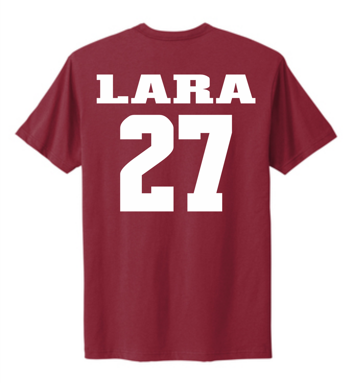 Lucia Lara #27 Women's Basketball NM State Tee