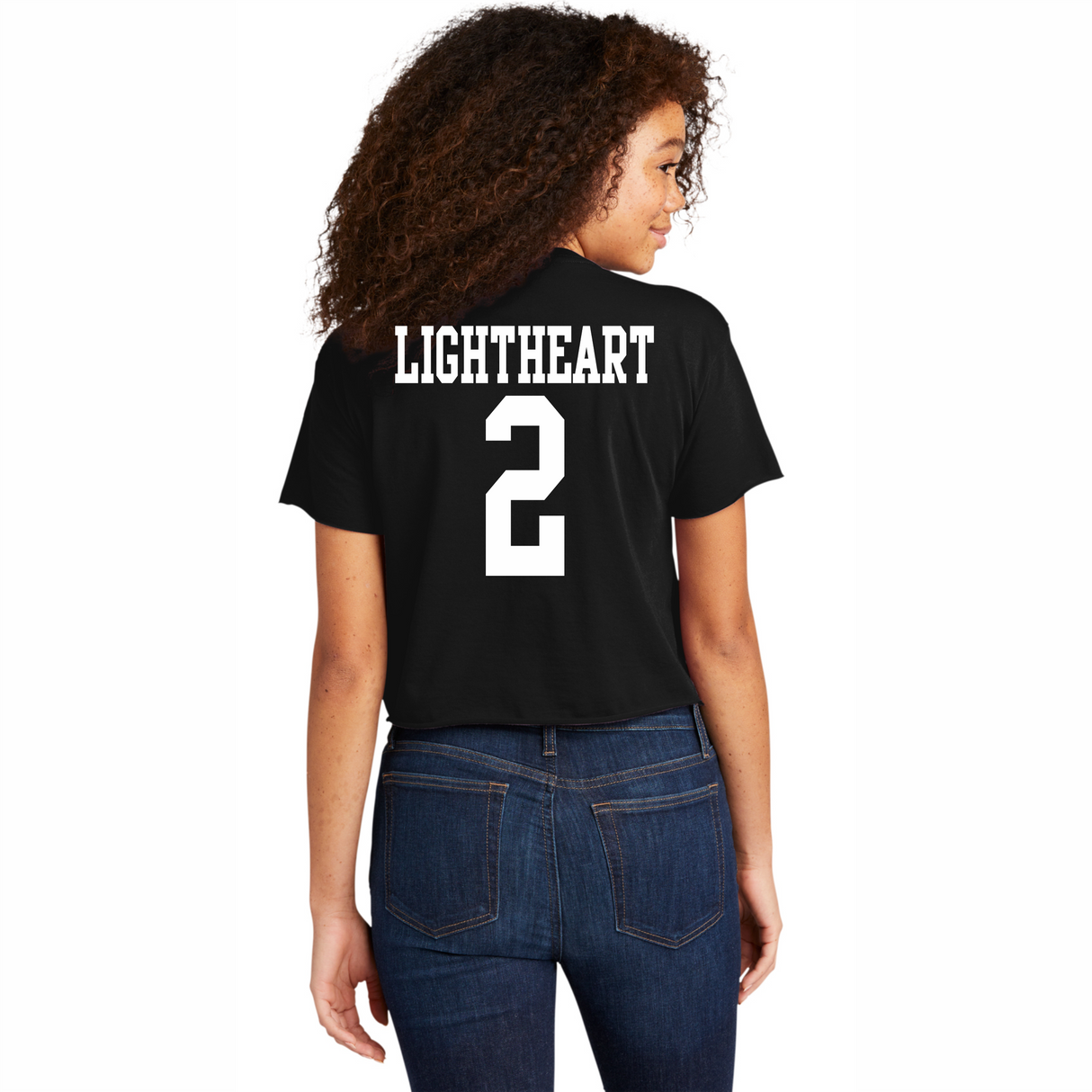 Maggie Lightheart #2 NIL Retro Crop Tee