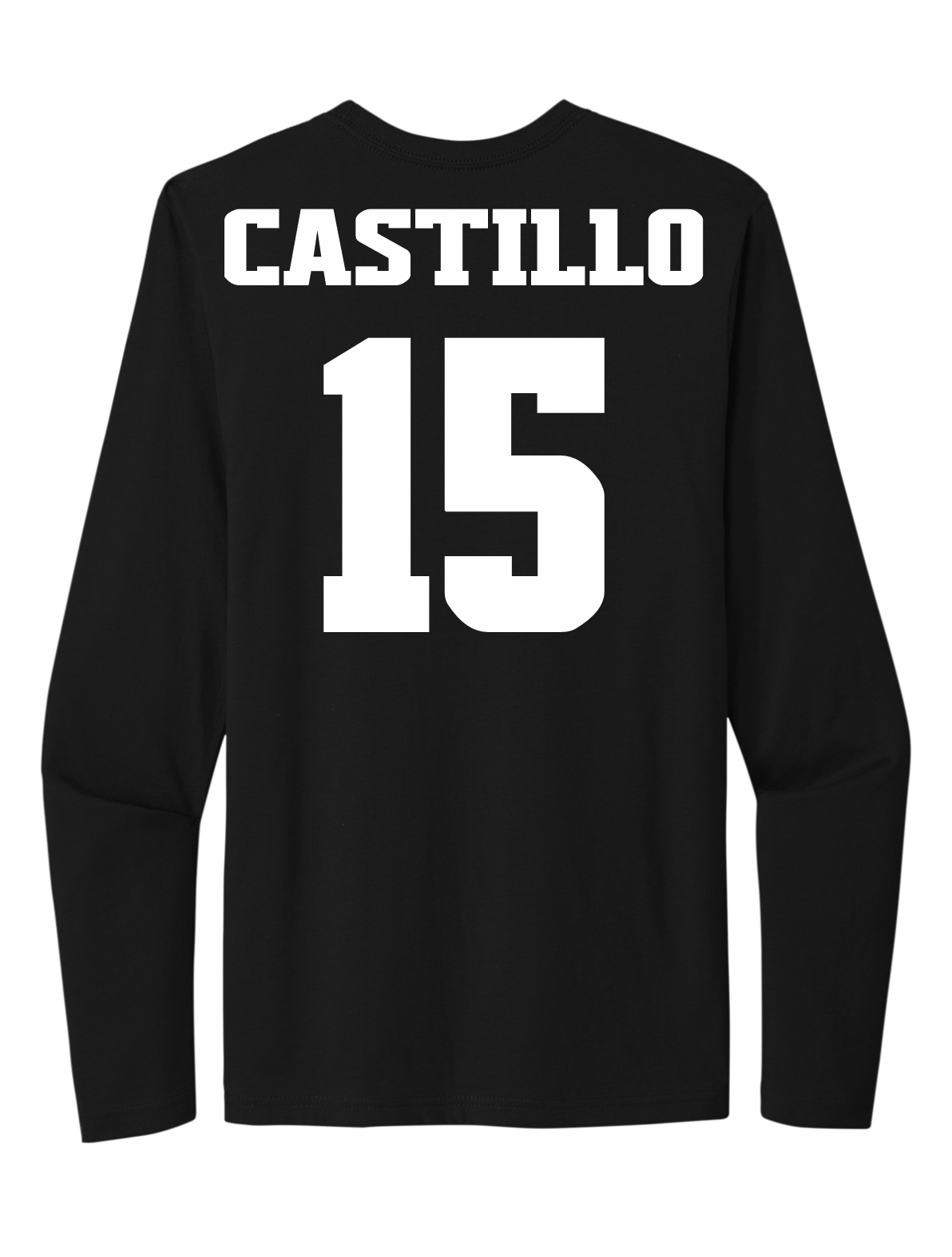 Peyton Castillo #15 Volleyball Stitched Long Sleeve