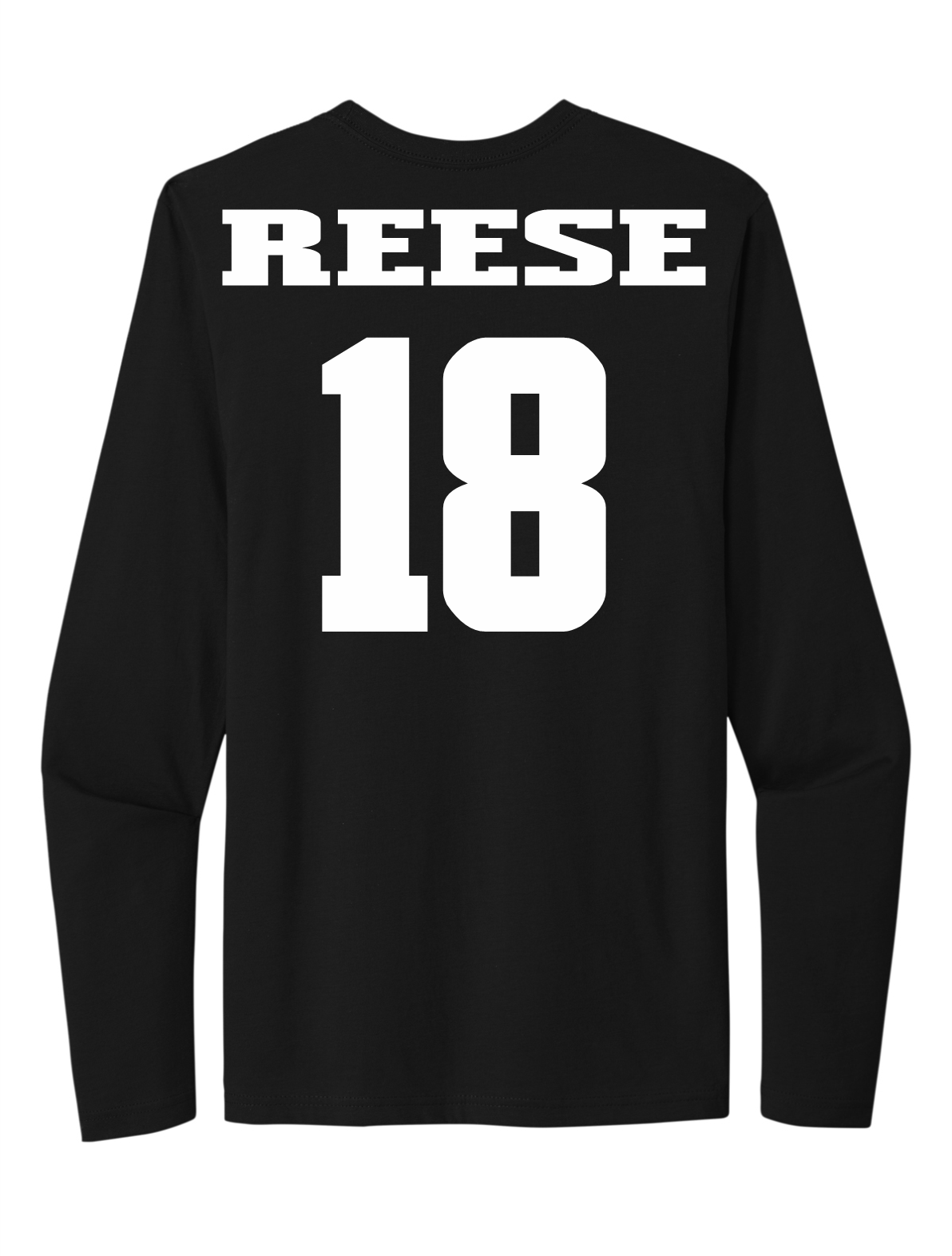Nellie Reese #18 Volleyball Stitched Long Sleeve