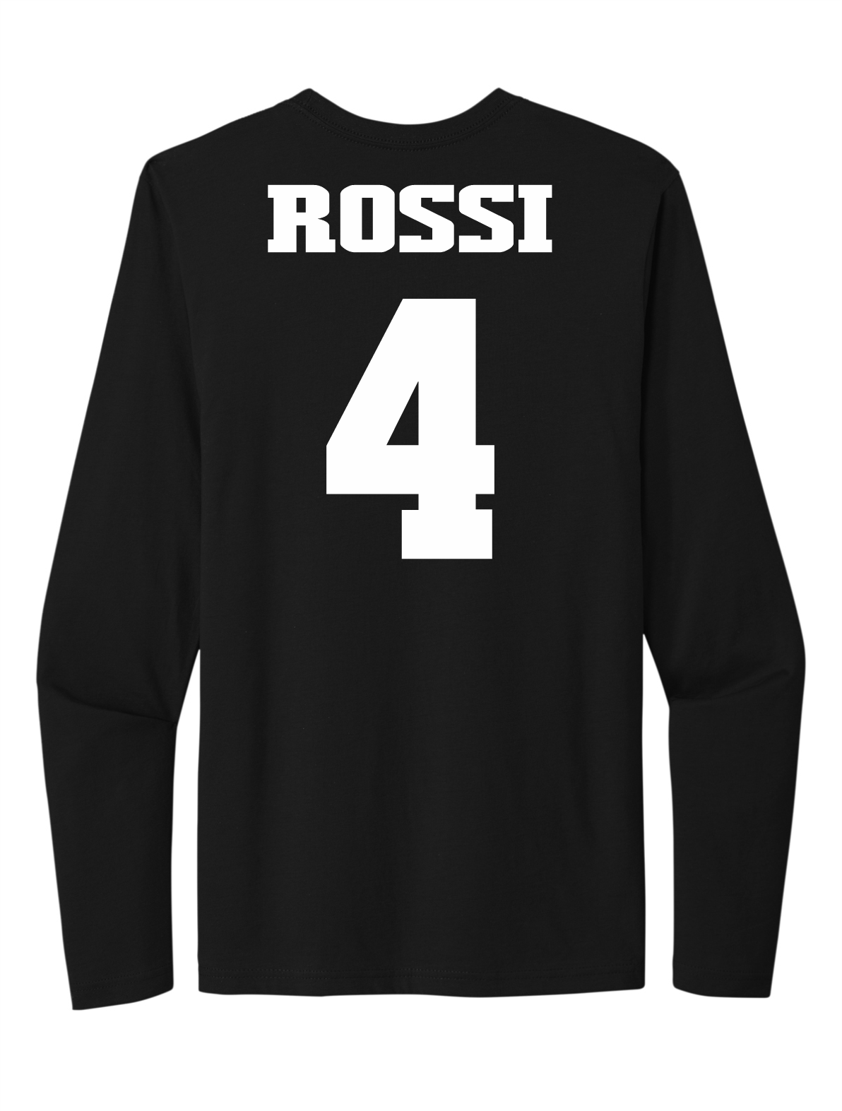 Claudia Rossi #4 Volleyball Stitched Long Sleeve