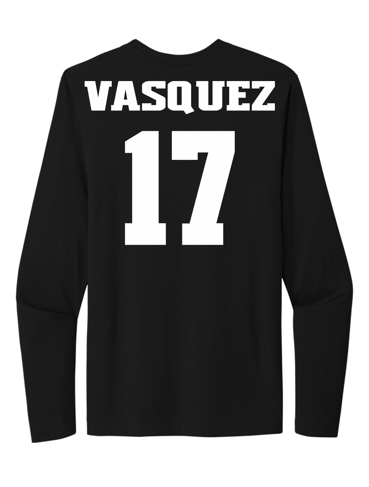 Jazlyn Vasquez #17 Volleyball Stitched Long Sleeve