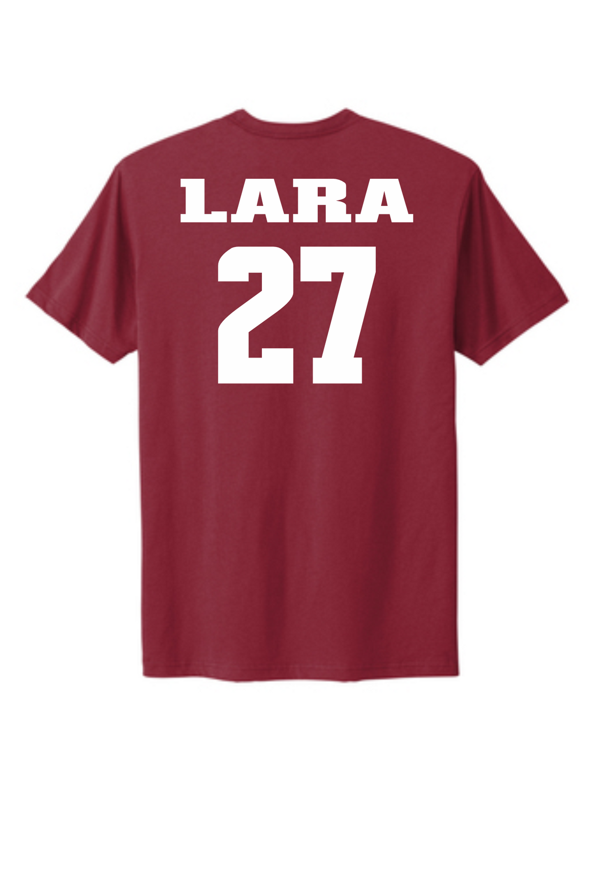 Lucia Lara #27 Women's Basketball NM State Tee