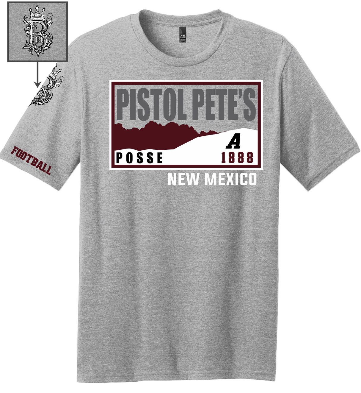 Brodrick Malone-Bradford #19 Football Tee