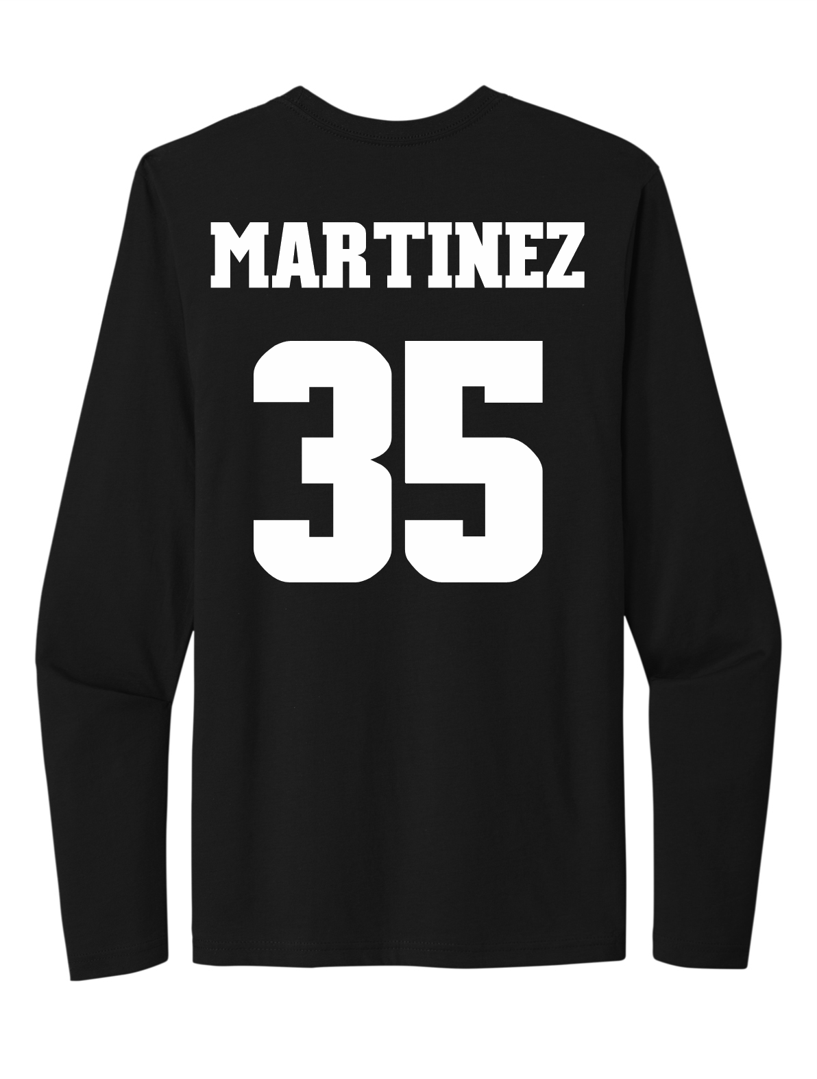 Tyler Martinez #35 Football Long Sleeve