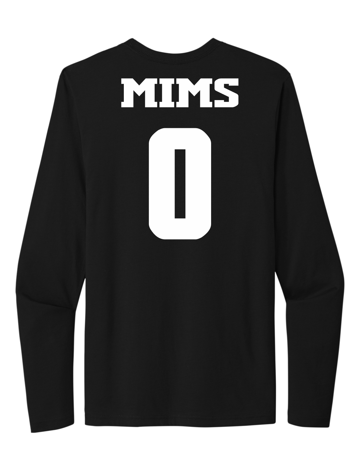 Julius Mims #0 Men's Basketball Long Sleeve