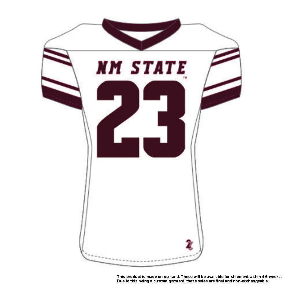 Nate Mitchell #23 White Replica Jersey