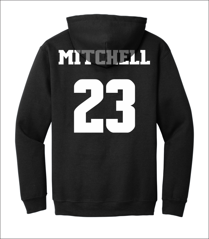 Nate Mitchell #23 Football Hoodie