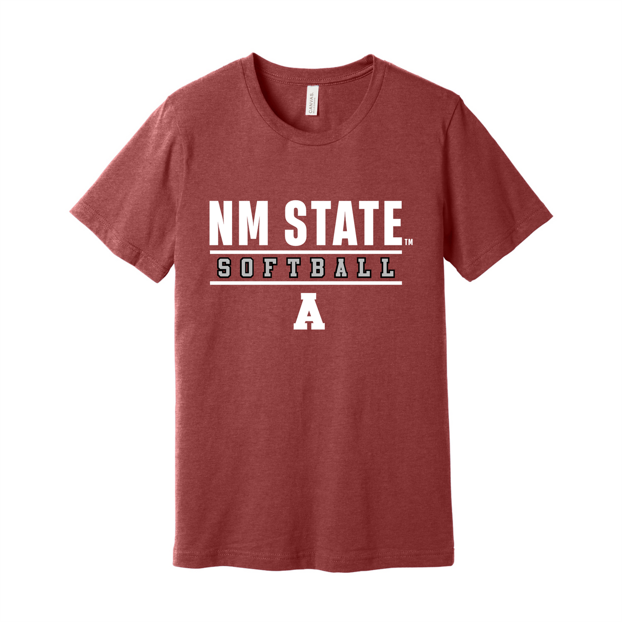 NM STATE SOFTBALL "A" T-SHIRT