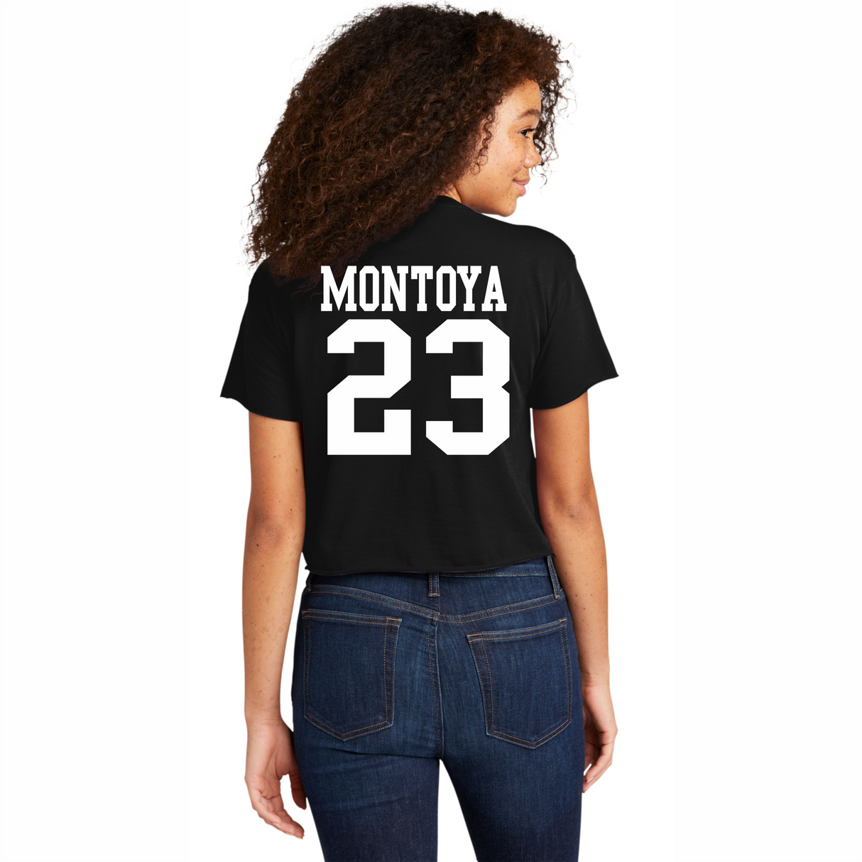 Angeline Montoya #23 NIL Retro Crop Tee