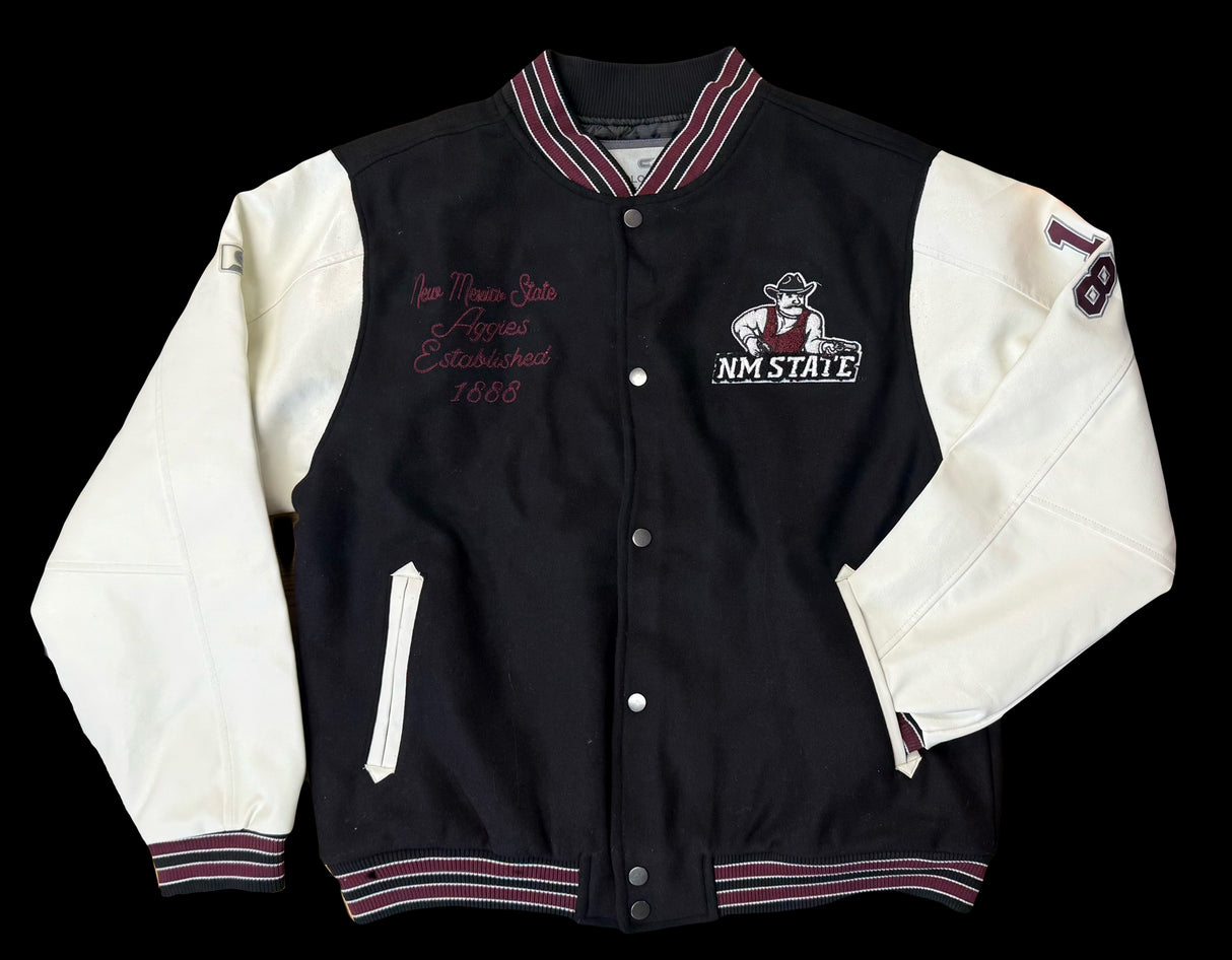 Men's NMState College Letterman Jacket