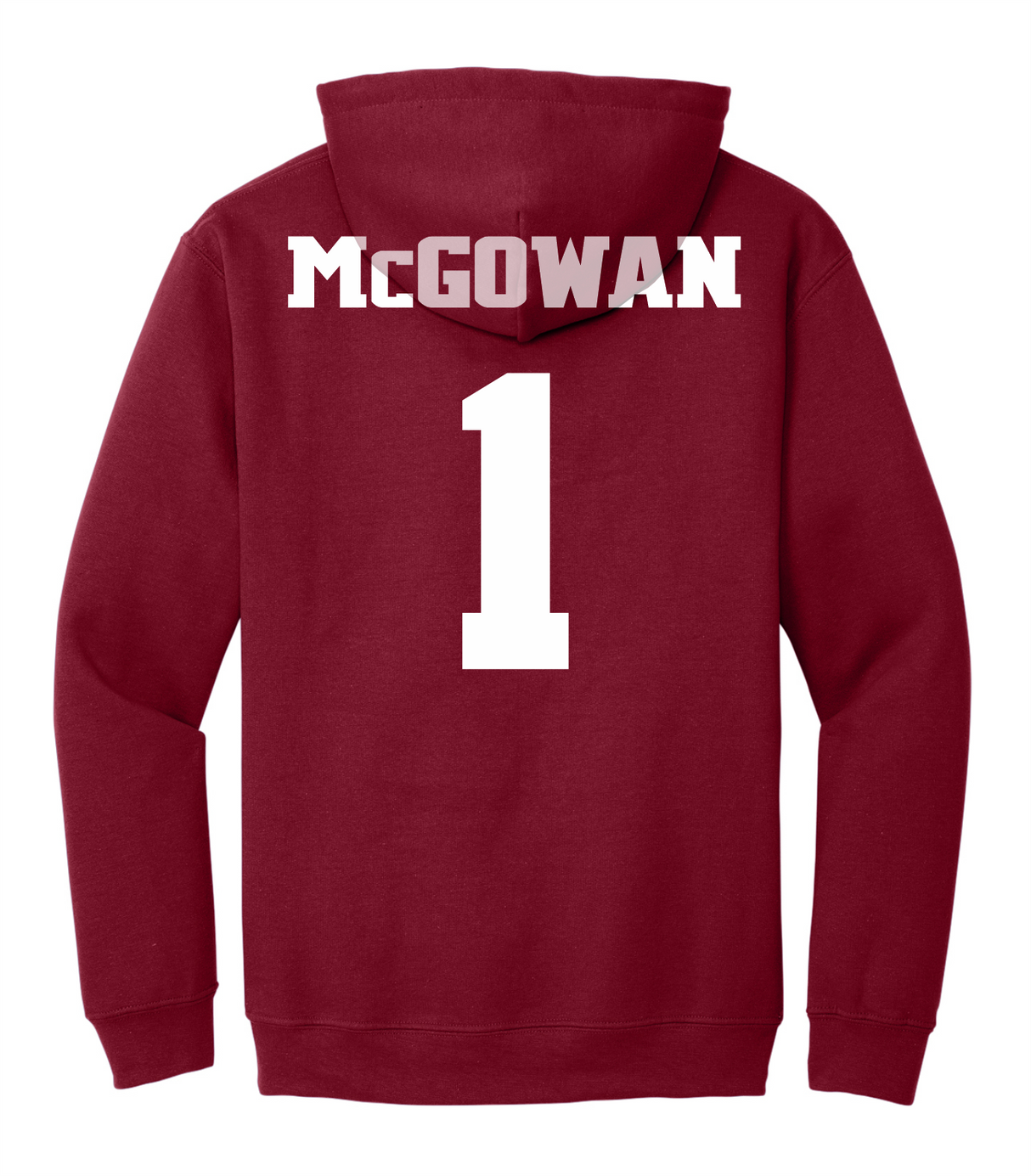 Seth McGowan #1 Football Hoodie