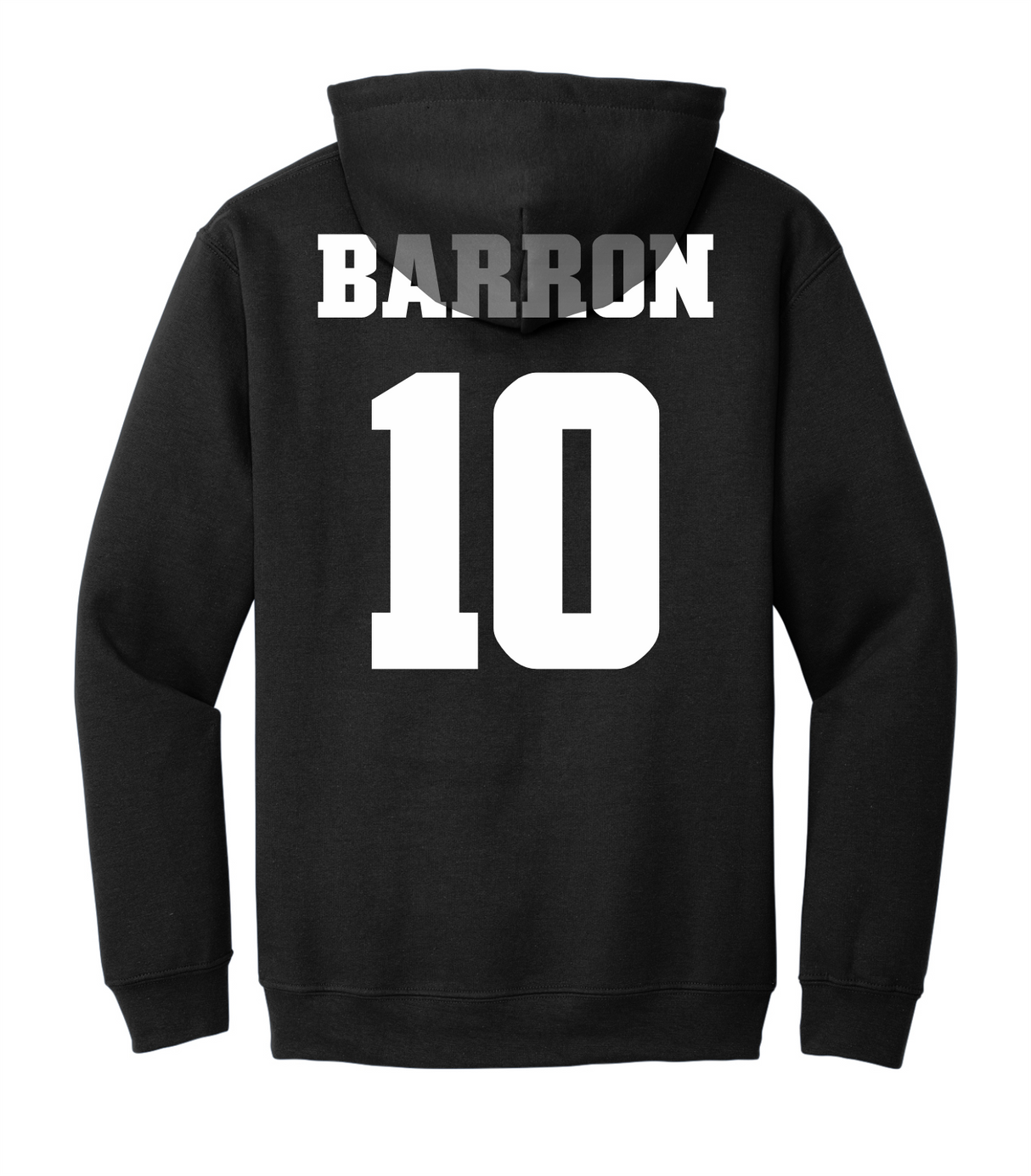 Chance Barron #10 Football Stitched Hoodie