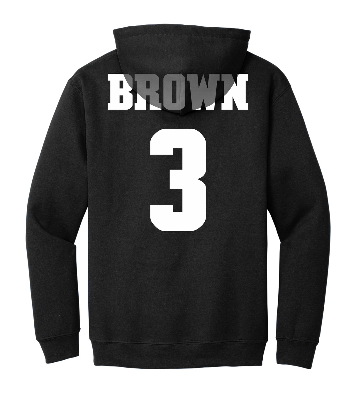 Shawn Brown #3 Football Stitched Hoodie
