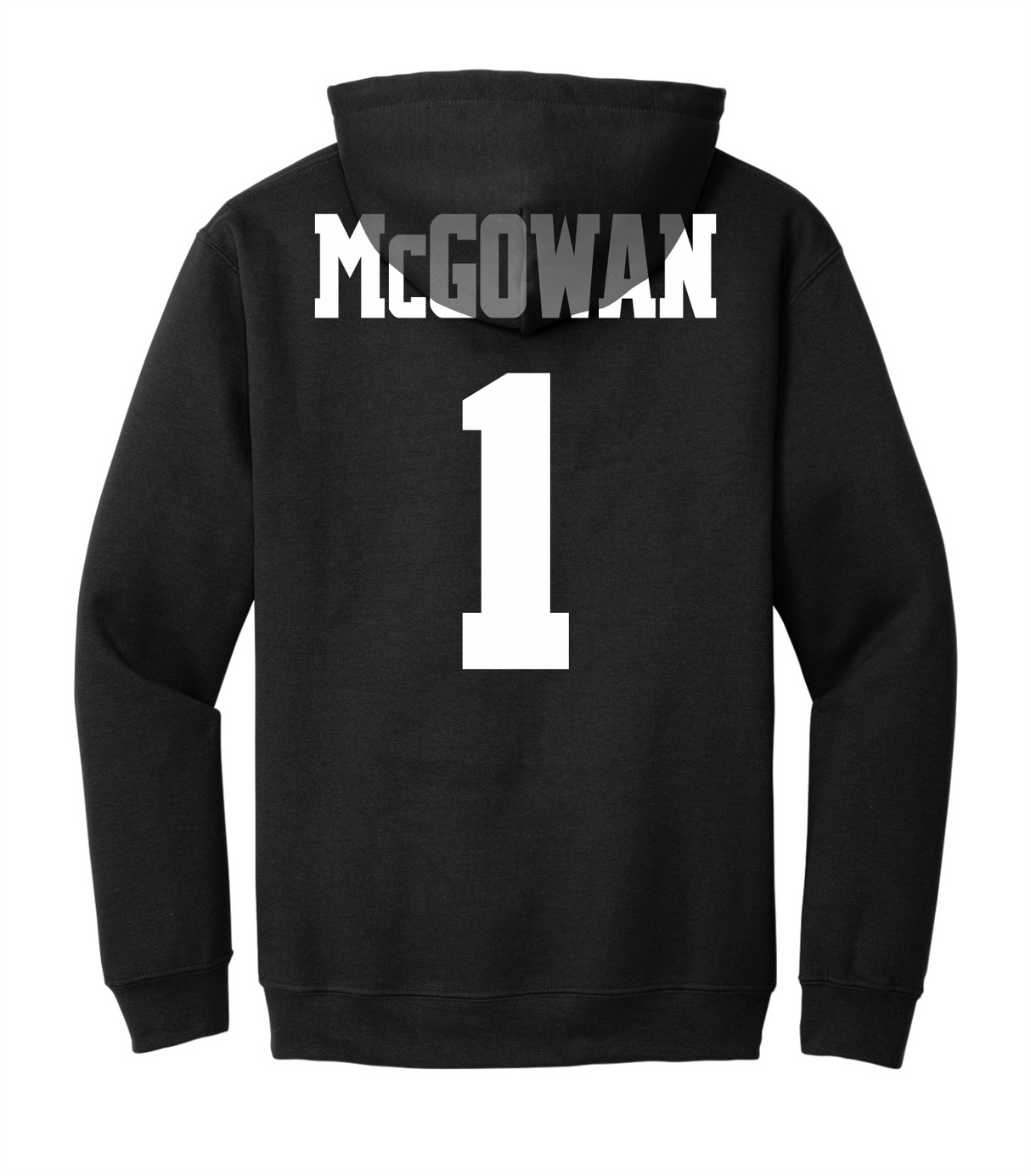 Seth McGowan #1 Football Stitched Hoodie