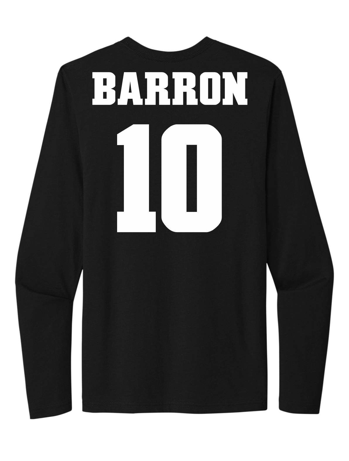 Chance Barron #10 Football Stitched Long Sleeve