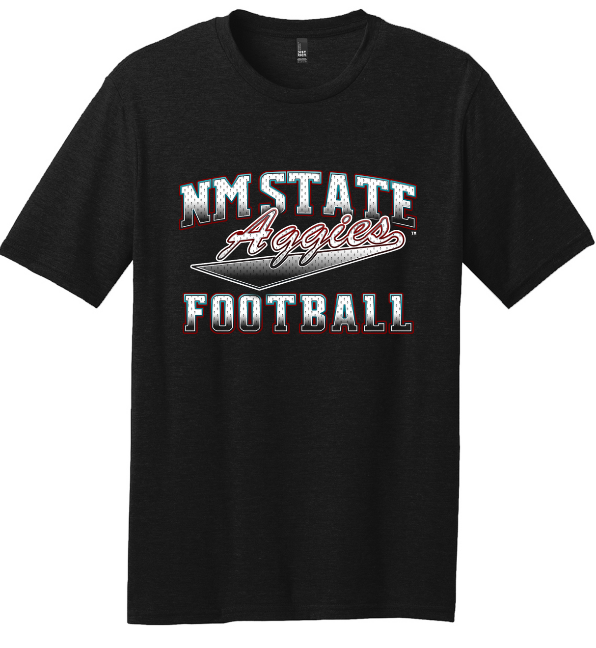 NM State Football Stitched Tee