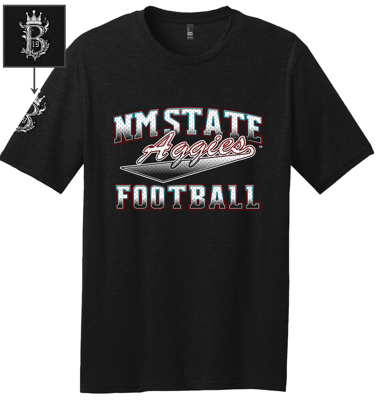 Brodrick Malone-Bradford #19 Football Stitched Tee