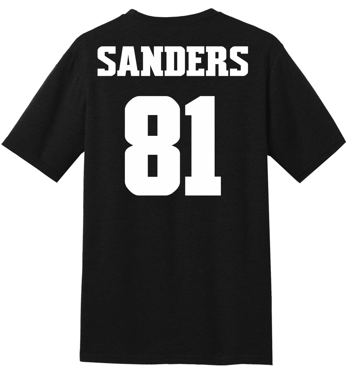 JaDarius Sanders #81 Football Stitched Tee