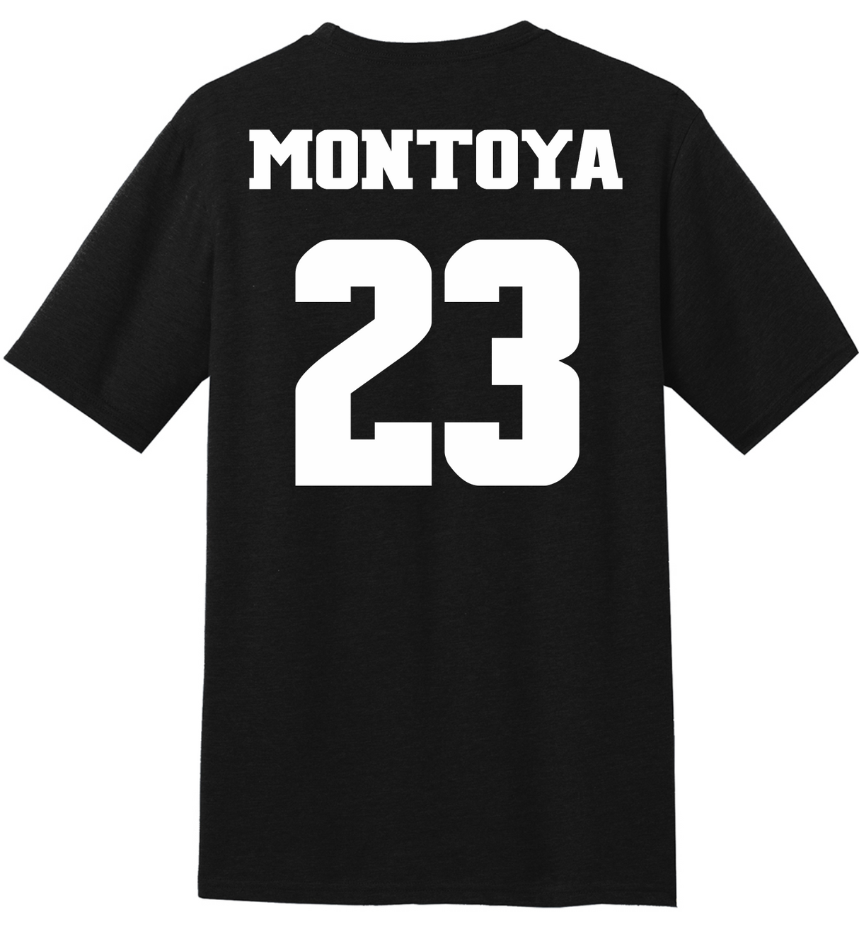 Angeline Montoya #23 Soccer Stitched Tee