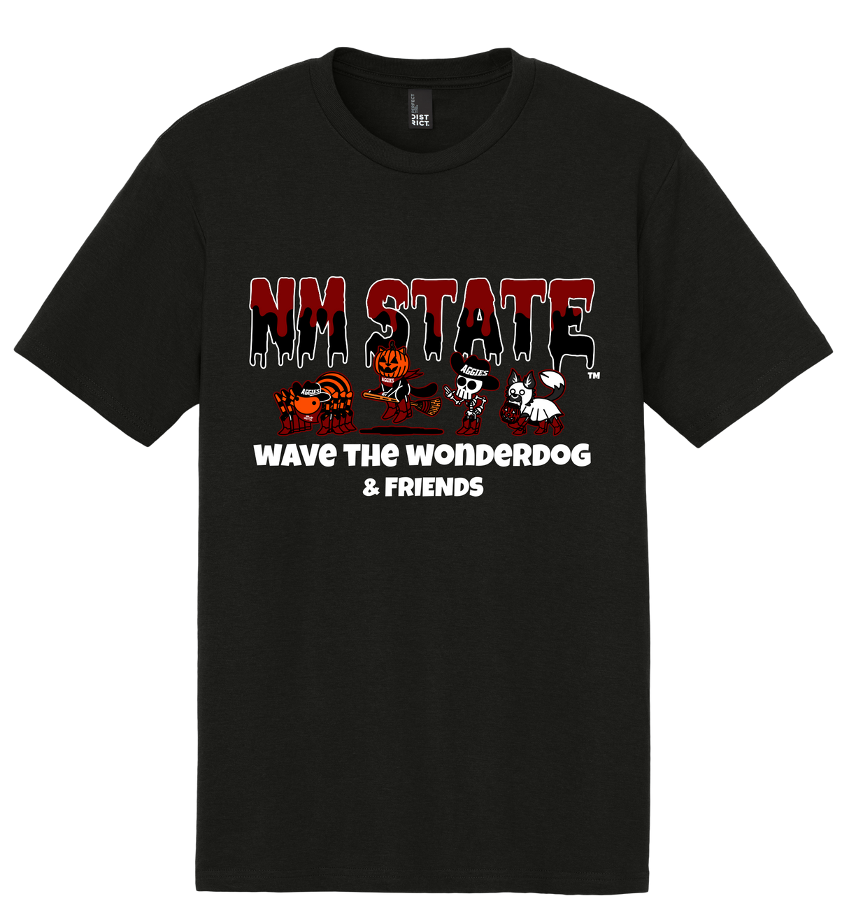 Wave The Wonder Dog & Friends Spooky Tee