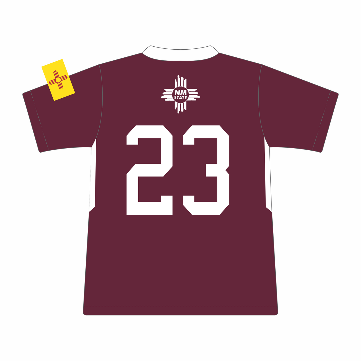 Angeline Montoya #23 Aggies Soccer Fan Jersey