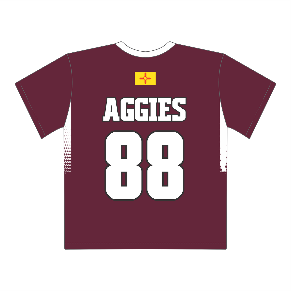 NMSU VOLLEYBALL 88 FAN JERSEY