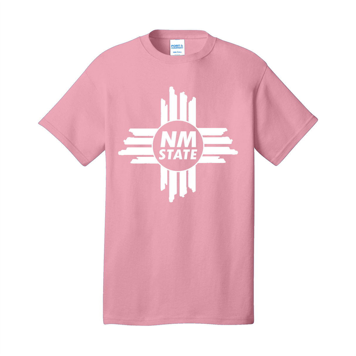 NM State Zia Pink Tee