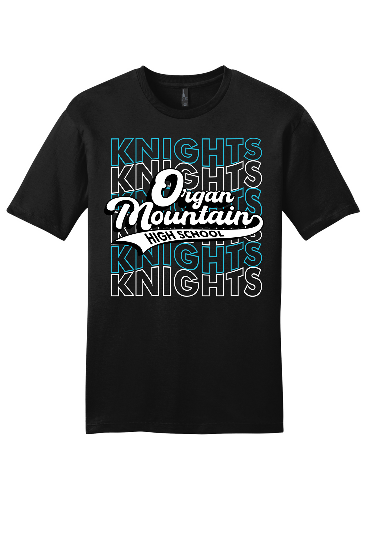 BLACK OMHS KNIGHTS TEE