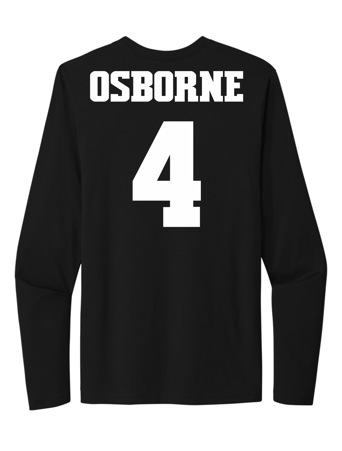 Jae’Coby Osborne #4 Men's Basketball Long Sleeve