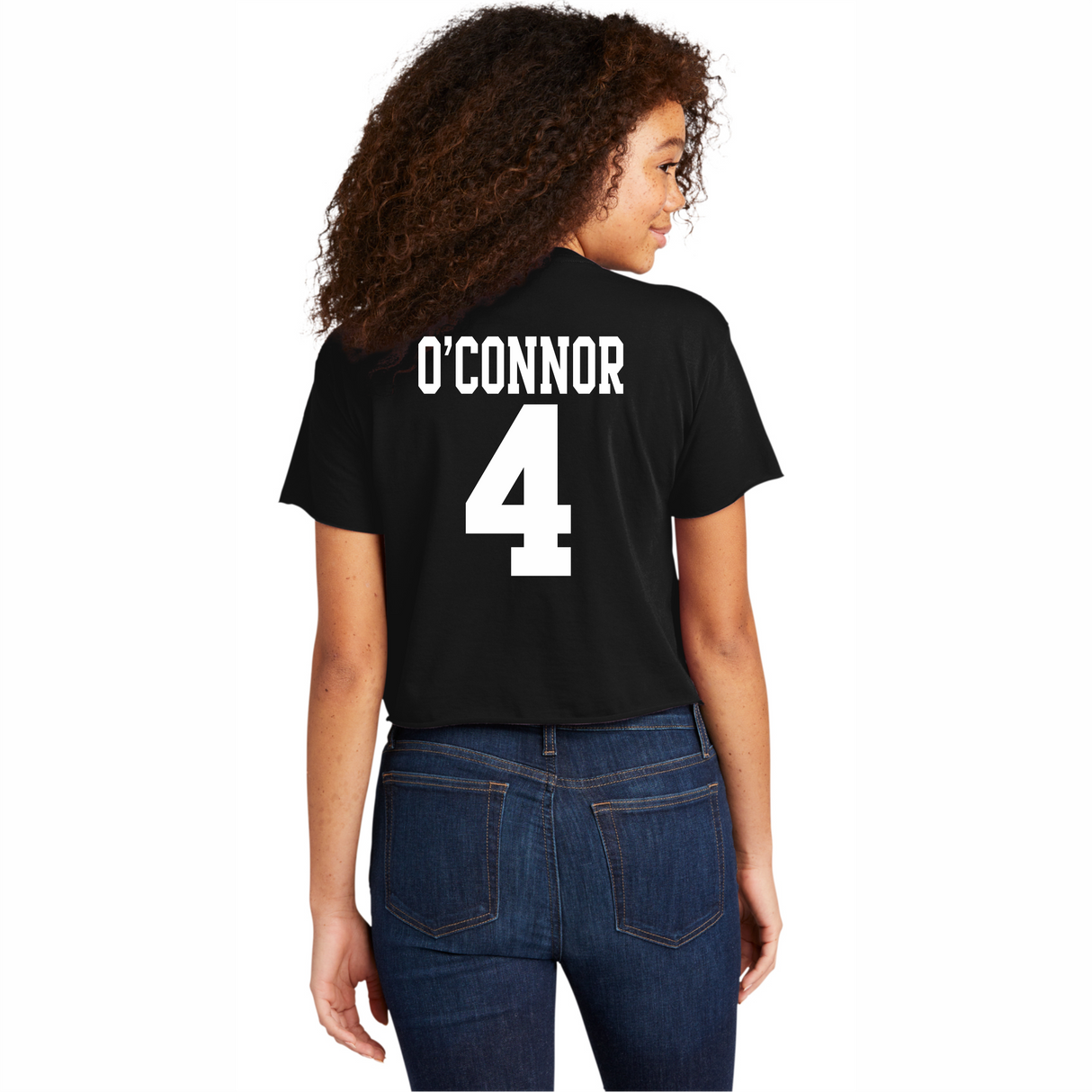 Sheehan O'Connor #4 NIL Retro Crop Tee