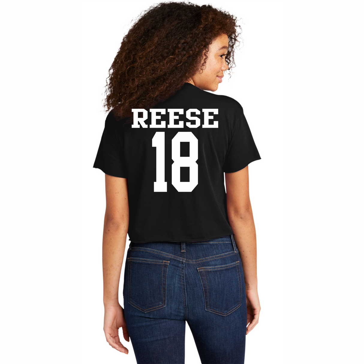 Nellie Reese #18 NIL Retro Crop Tee