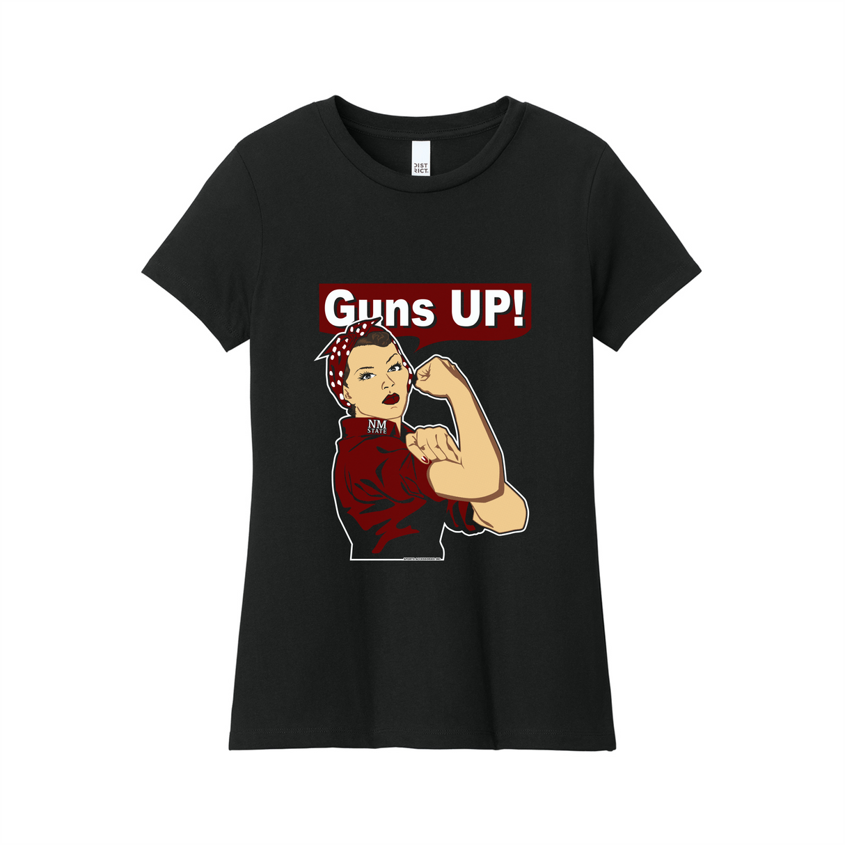 Rosie Guns Up Women's Tee