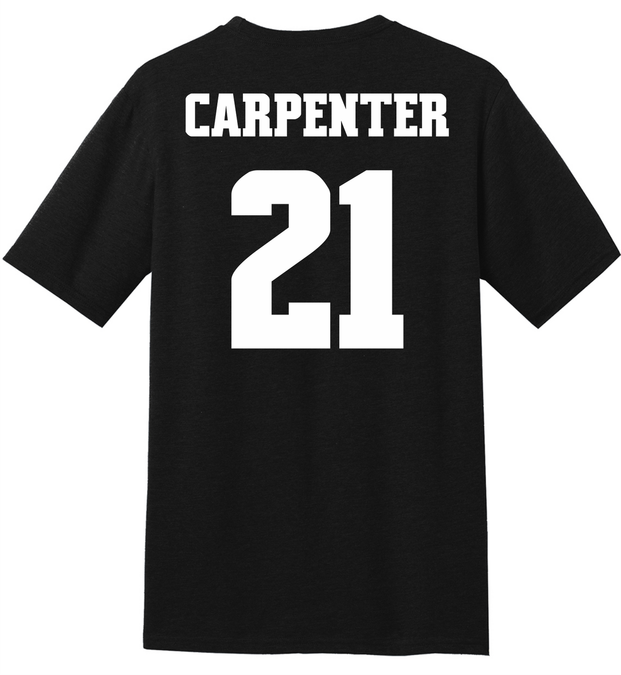 Robert Carpenter #21 NM State Basketball Stitched Tee