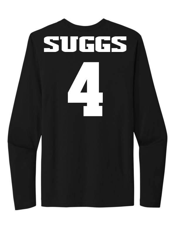 Brandon Suggs #4 Men's Basketball Long Sleeve