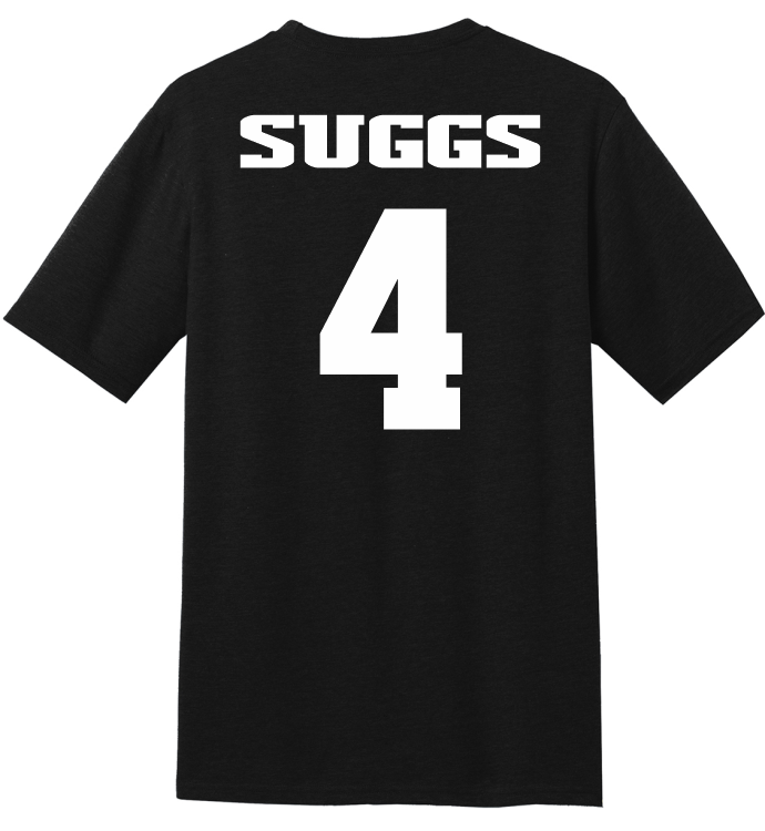 Brandon Suggs #4 Men's Basketball NM State Tee