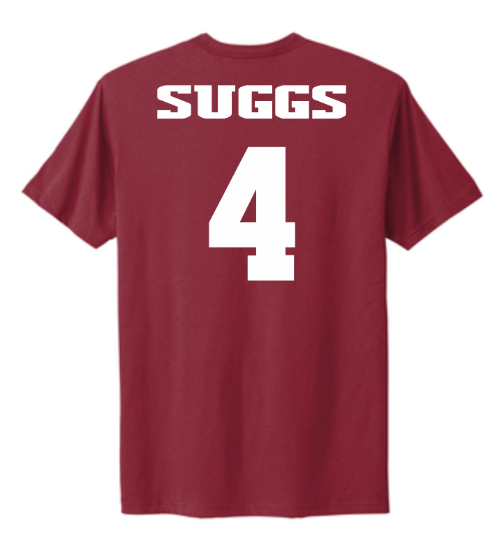 Brandon Suggs #4 Men's Basketball NM State Tee