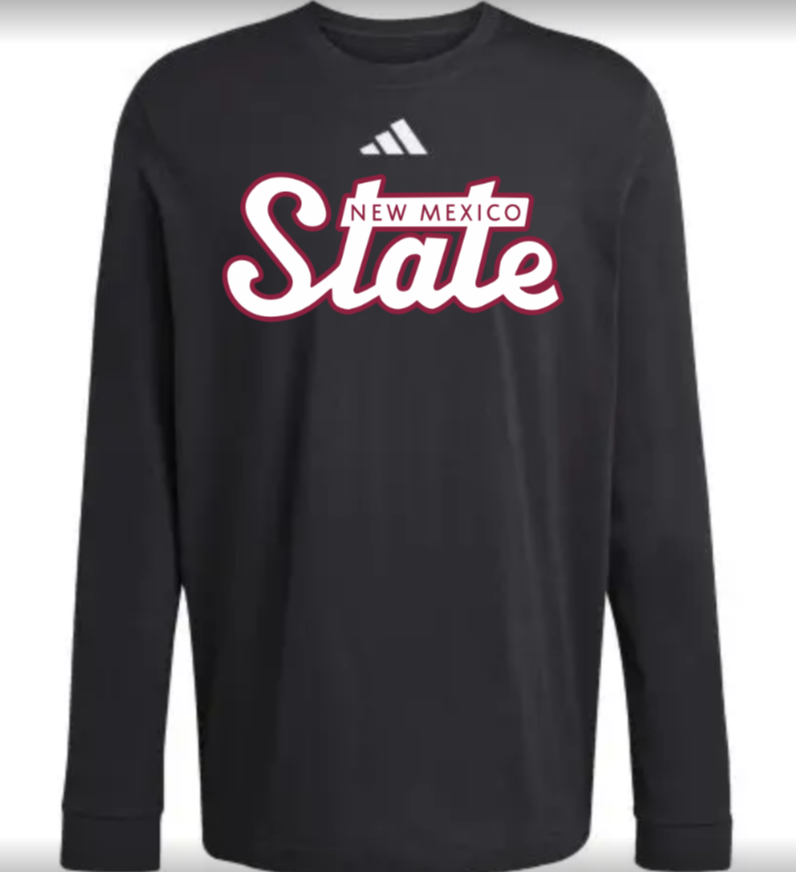 NMSU Men's Adidas Fresh Long Sleeve T-shirt