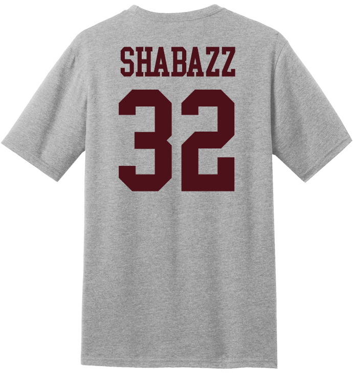 Siddeeq Shabazz #32 Football Tee