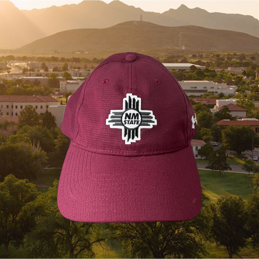 UA NM STATE ZIA RELAXED FIT CAP